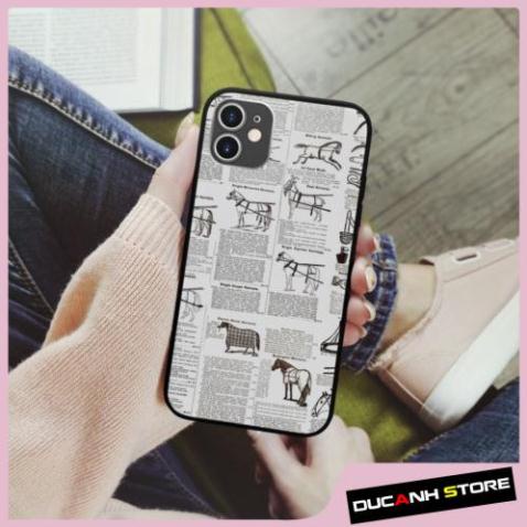 Ốp lưng iphone SAMSUNG newspaper collage art pop art sang trọng  cho các dòng iPhone PAP20211011