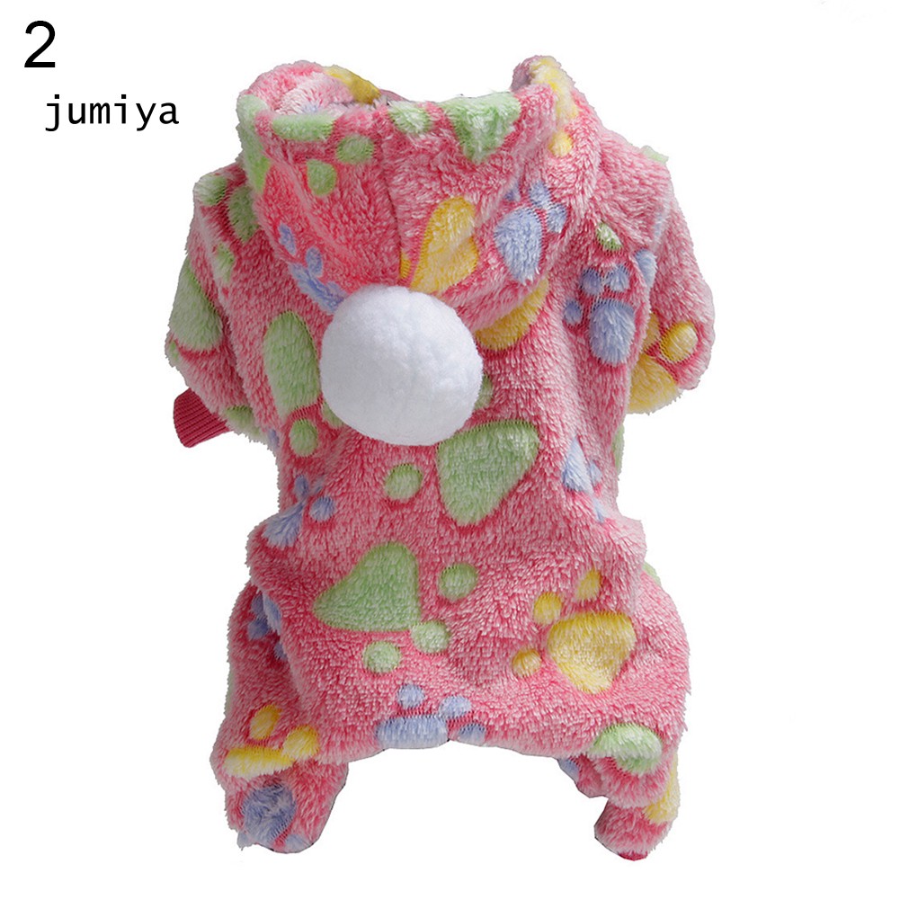Áo hoodie họa tiết ngôi sao chấm bi đáng yêu cho thú cưng