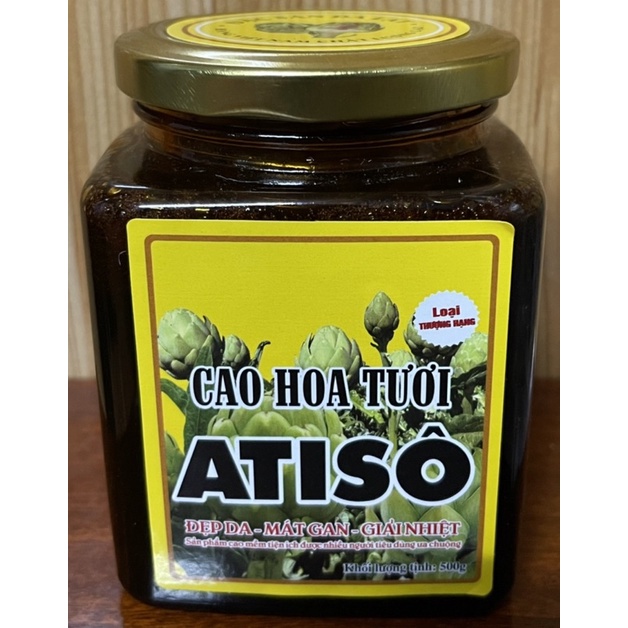 Cao Atiso Đà Lạt - hộp 500g loại thượng hạng.🔥Tặng ngay 1 hộp cao mềm atiso 100g loại thượng hạng .