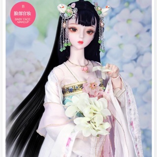 Búp bê DF 1/3 (Dream Fairy-12 mẫu) tặng thêm đồ