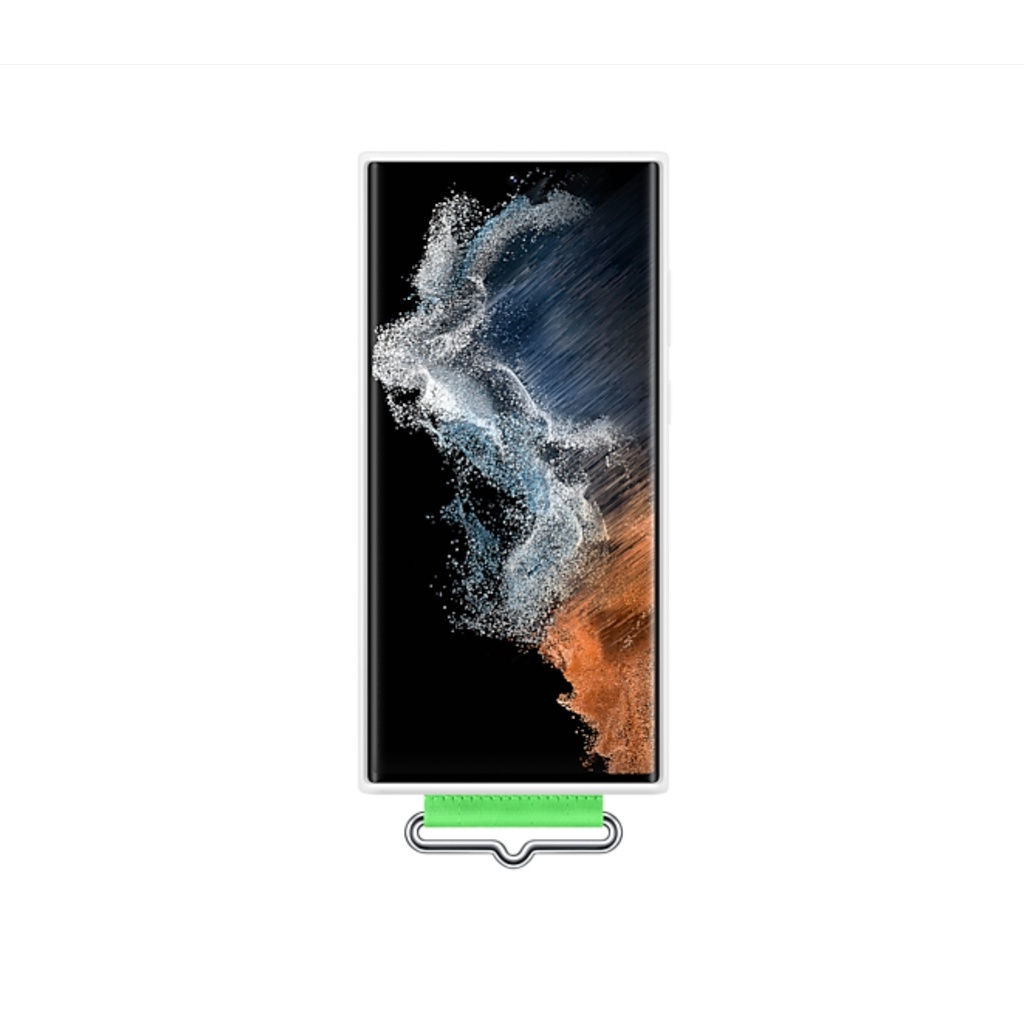 Ốp Lưng Silicone With Strap Cho Điện Thoại Samsung Galaxy S22 / S22+ / S22 Ultra - Hàng Chính Hãng Nguyên Seal