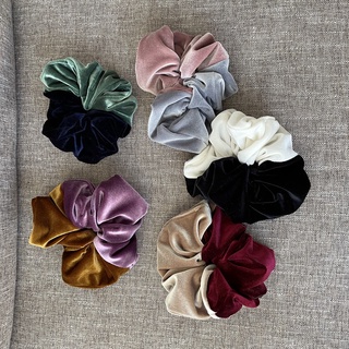 Dây cột tóc 2 màu 2color phong cách Hàn Quốc