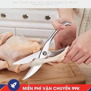 Kéo cắt gà đa năng inox