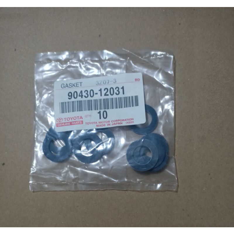 Bộ 10 long đen  ốc đáy cácte Toyota