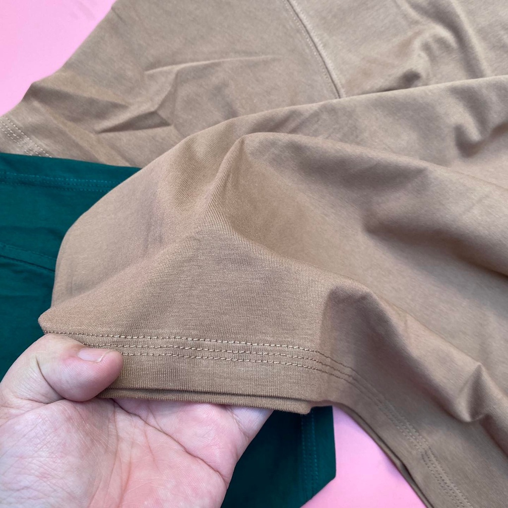 Áo Thun Tay Lỡ Unisex Cotton 100 Form Rộng HY KOREA Bình hoa 1024.