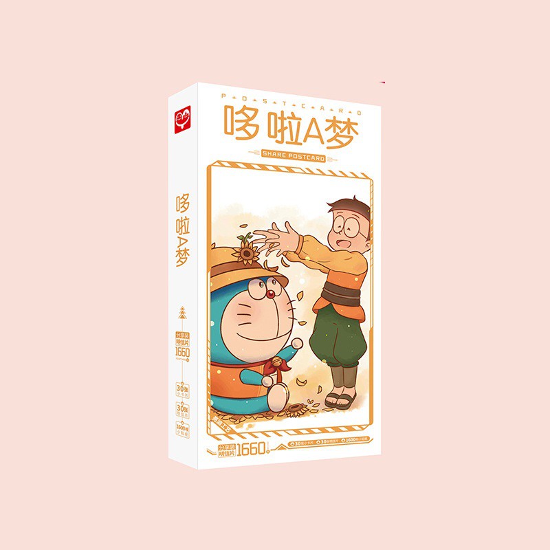 Hộp ảnh DOREMON Hộp ảnh postcard Doraemon chú mèo