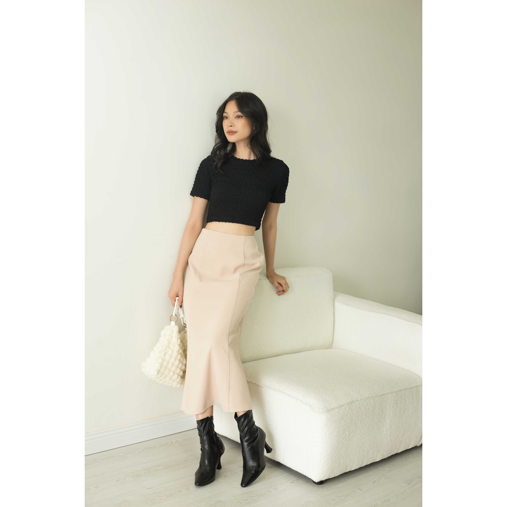 Chân váy dài dáng đuôi cá Danie Skirt - GOÛT DE JUN