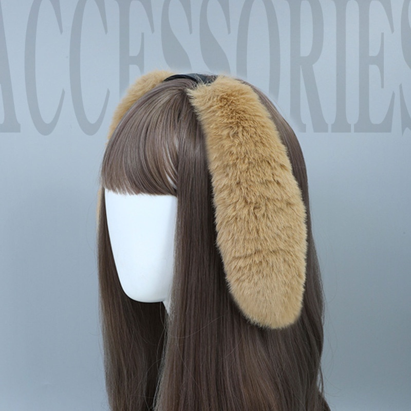 Cài Tóc Tai Thỏ Phối Lông Đáng Yêu Dành Cho Bé Gái