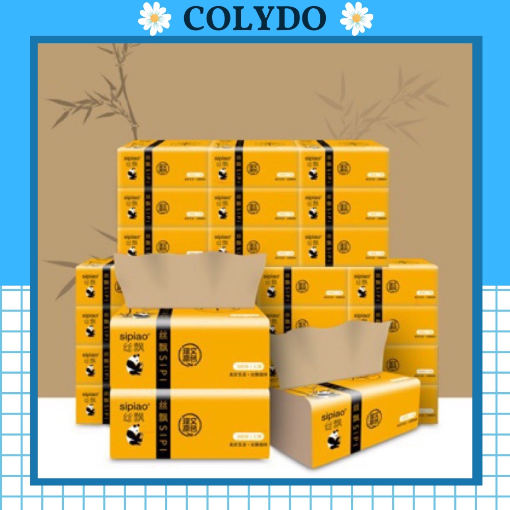Giấy Ăn Gấu Trúc SIPIAO Siêu Dai Mềm Mịn COLYDO G01