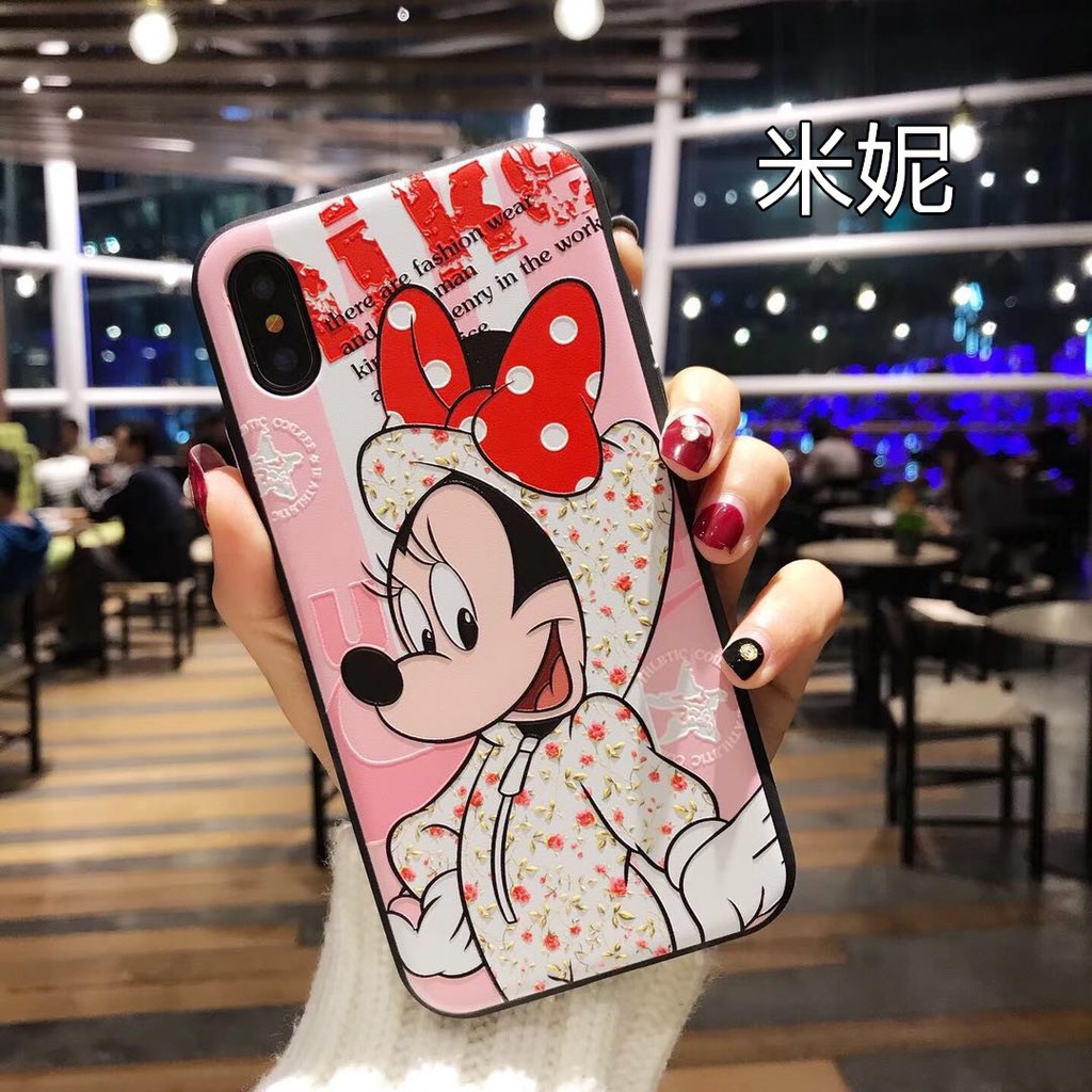 Ốp Điện Thoại In Hình Chuột Mickey / Minnie Đáng Yêu Cho Iphone Xs Max Xr | BigBuy360 - bigbuy360.vn