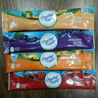 Crystal light vị hoa quả chuẩn keto