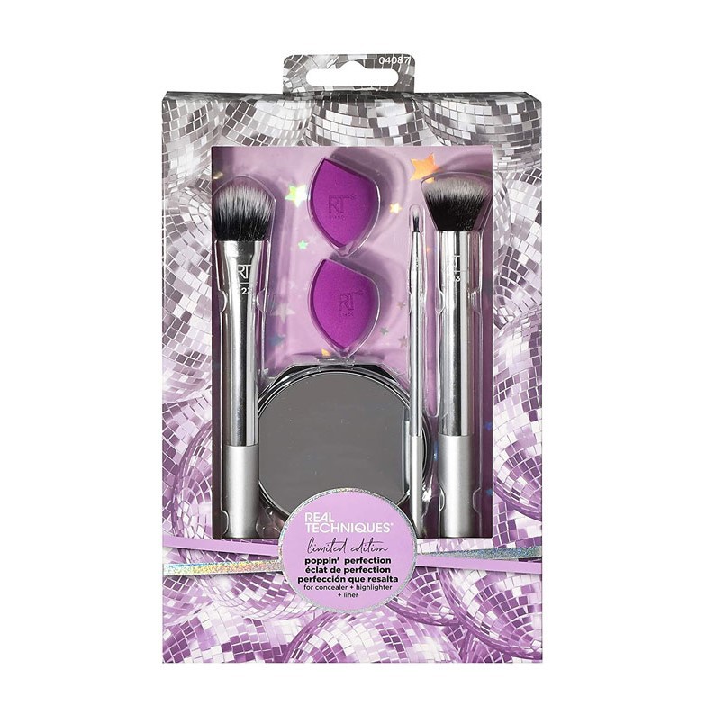Bộ Cọ Real Techniques Poppin Perfection Makeup Brush Set