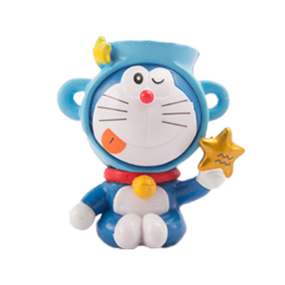 MXBEAUTY Set 12 Mô Hình Doraemon Trang Trí Đáng Yêu