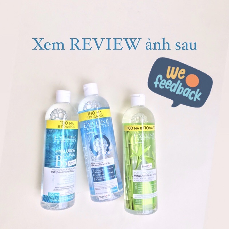 500ml tẩy trang Eveline Jeju, lô hội Aloe, B5 siêu sạch và lành tính | BigBuy360 - bigbuy360.vn