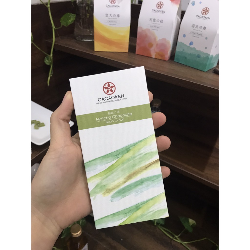 SOCOLA TRÀ XANH CHUẨN NHẬT - MATCHA CHOCOLATE 70 GR