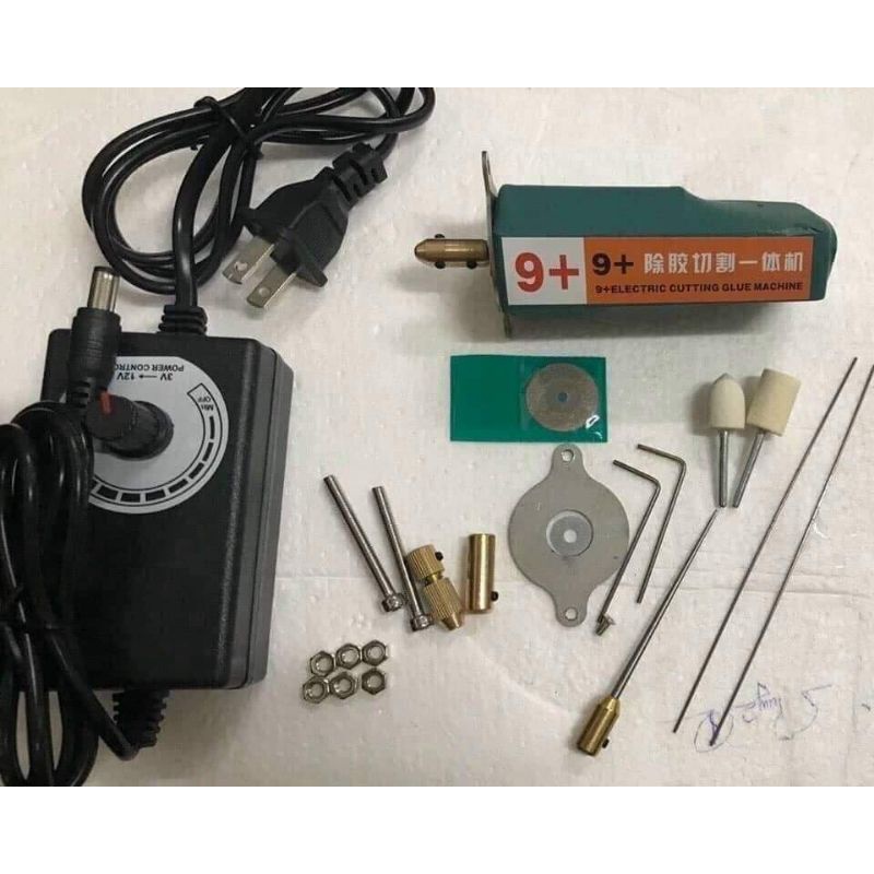 MÁY CUỐN KEO Cj 9+ (kèm đầu bông)