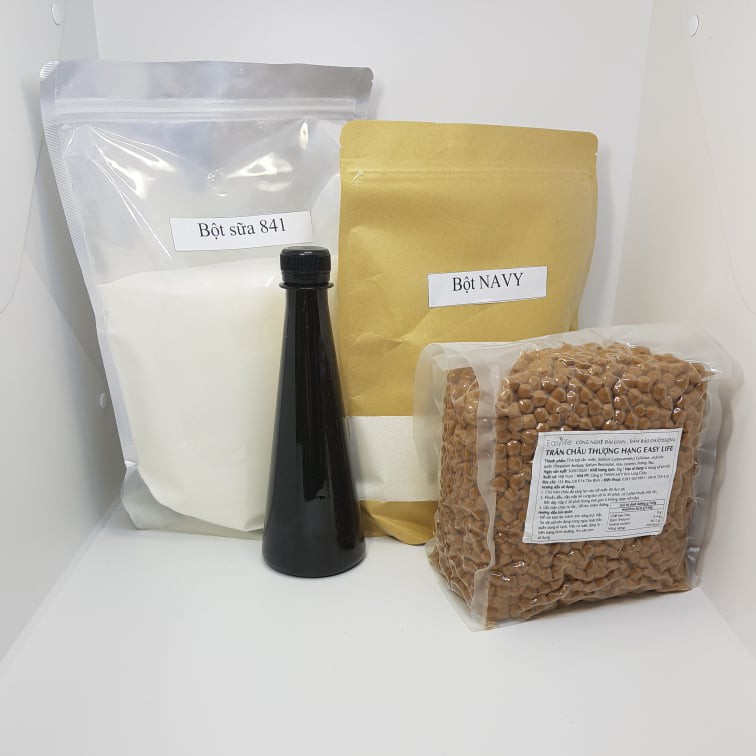 Syrup Đường Đen Đài Loan Easy Life làm tàu hũ và sữa tươi trân châu đường đen 1kg