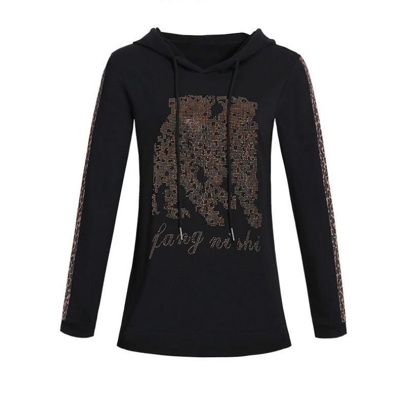 Áo Hoodies Tay Dài Hoạ Tiết Da Báo Size M-5Xl | BigBuy360 - bigbuy360.vn
