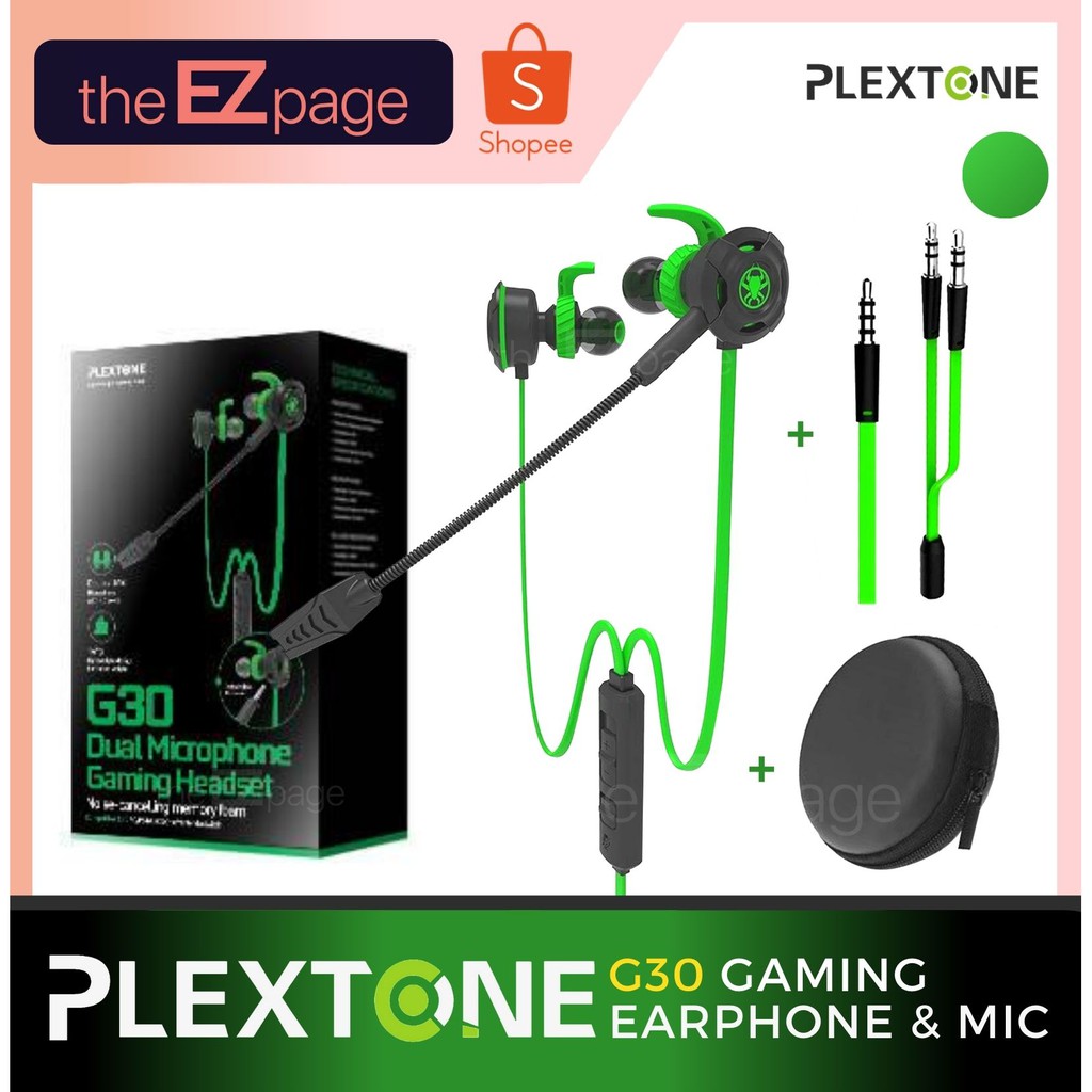 Tai Nghe Chơi Game Plextone G30 Chống Ồn Có Mic