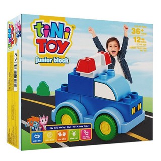 Đồ chơi lắp ráp Junior Block Forest police car - 102