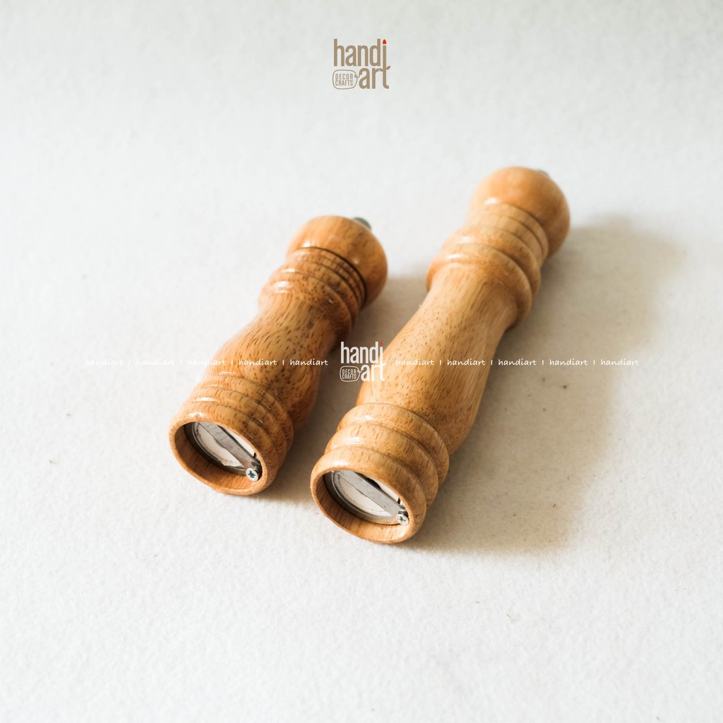 Cối xay tiêu bằng gỗ - Xay tiêu cầm tay -  Wooden pepper mill