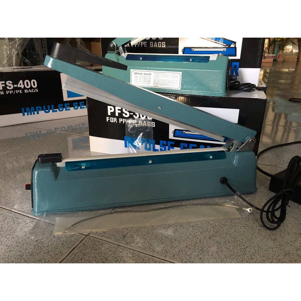 Máy Hàn Miệng Túi PFS 300 VỎ SẮT+ Tặng Kèm Dây Thanh Hàn Nhiệt
