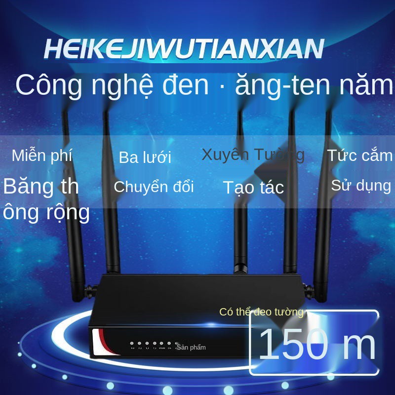 Nguồn điện tương hỗ, cáp mạng không dây, bộ định tuyến Gigabit băng thông rộng dây tần kép minh, WiFi gia đình, thẻ