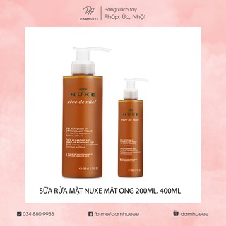Sữa rửa mặt nuxe mật ong
