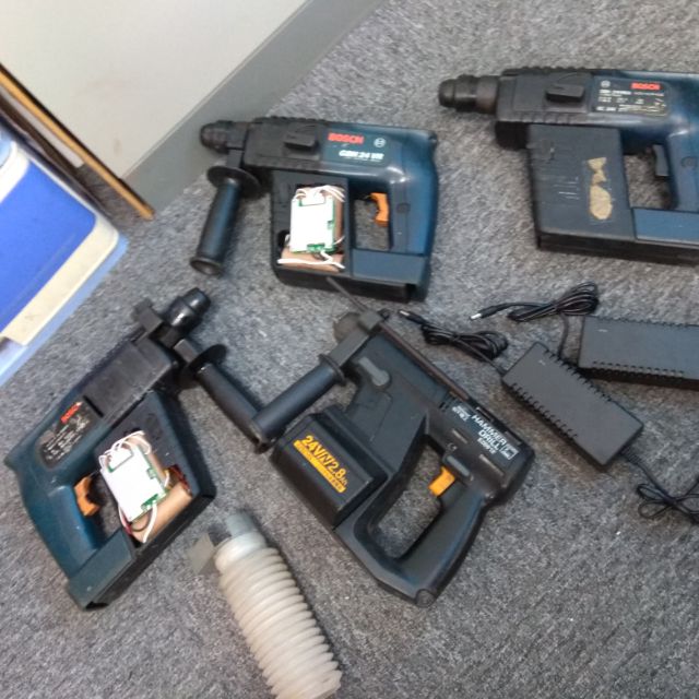 Khoan bê tông pin búa hơi  national