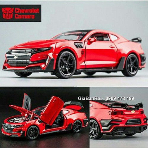 Xe Mô Hình Kim Loại Chevrolet Camaro Transformer Tỉ Lệ 1:32 - 9666