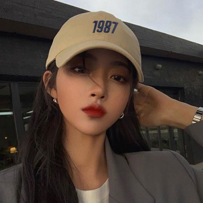 Mũ lưỡi trai nam nữ họa tiết thêu Nón kết phong cách Ulzzang form unisex nam nữ ZIMI