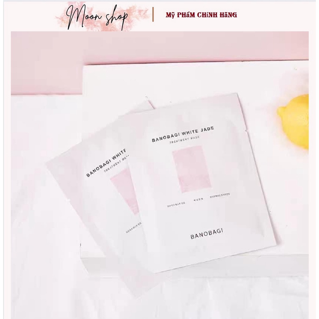 Mặt Nạ Dưỡng Trắng Da Banobagi White Jade Treatment Mask