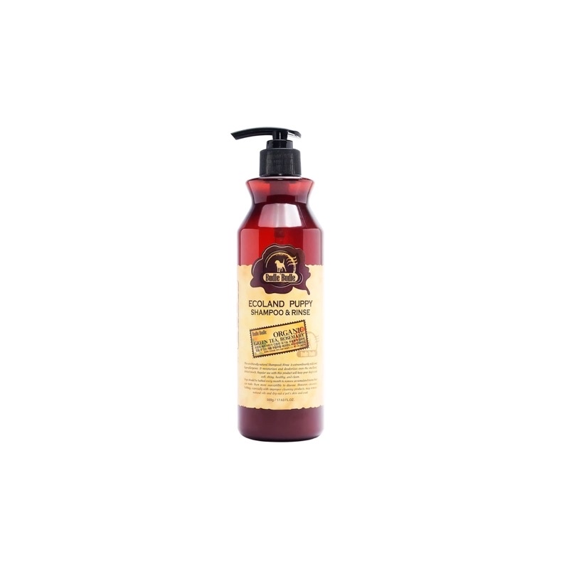 Dầu gội và xả dành cho Chó con Budle Budle từ Hàn Quốc, chai lớn 500g, Sữa tắm cho chó con