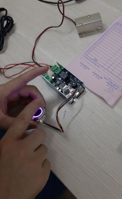 Combo cảm biến vân tay R503 và giải mã K215 V1.2 | BigBuy360 - bigbuy360.vn