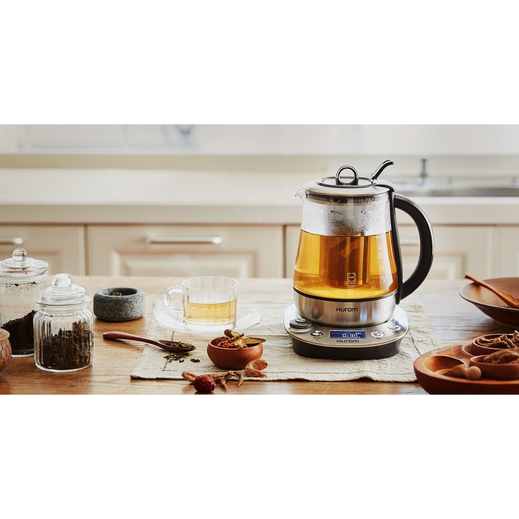 Máy pha trà chưng yến Hurom Tea Master TM-P02FSS - Hàng chính hãng