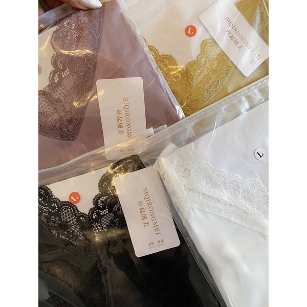 BỘ ĐÙI LỤA HAI DÂY VIỀN REN QCCC - MEOWsleepwear | BigBuy360 - bigbuy360.vn