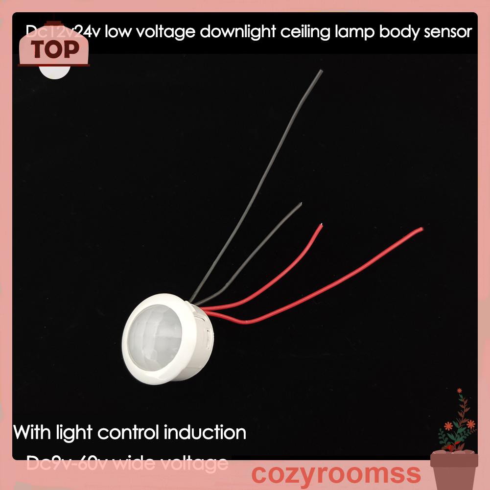 Công Tắc Cảm Biến Hồng Ngoại Gắn Trần Dc 12v 24v