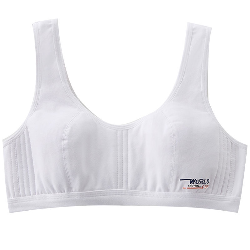 Áo Ngực Cotton Hai Dây Phong Cách Trẻ Trung Cho Nữ Sinh Trung Học