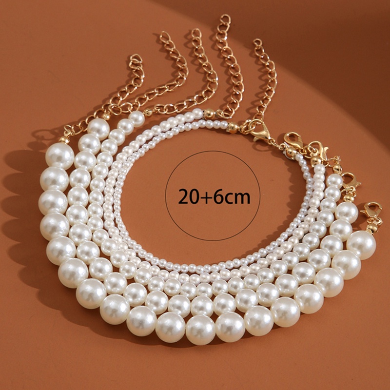 Vòng tay AY hạt ngọc trai nhân tạo tròn thời trang Hàn Quốc cho nữ