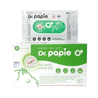 Khăn hạ sốt Dr Papie [ShopMamaKids]