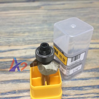 Mũi phay gỗ vát cạnh 45 độ ổ bi 1/4"x1/4" (6.35mm) ARDEN - Made in TAIWAN