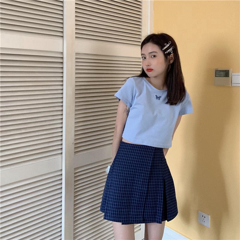 Bộ trang phục 2 món gồm áo và chân váy quyến rũ hợp thời trang cho nữ | BigBuy360 - bigbuy360.vn