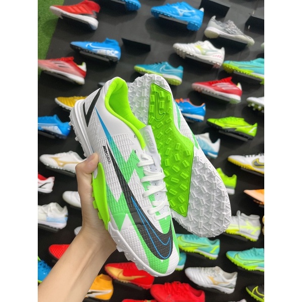 Giày đá bóng MECURIAL VAPOR 14 ACADEMY(  trắng xanh lá )