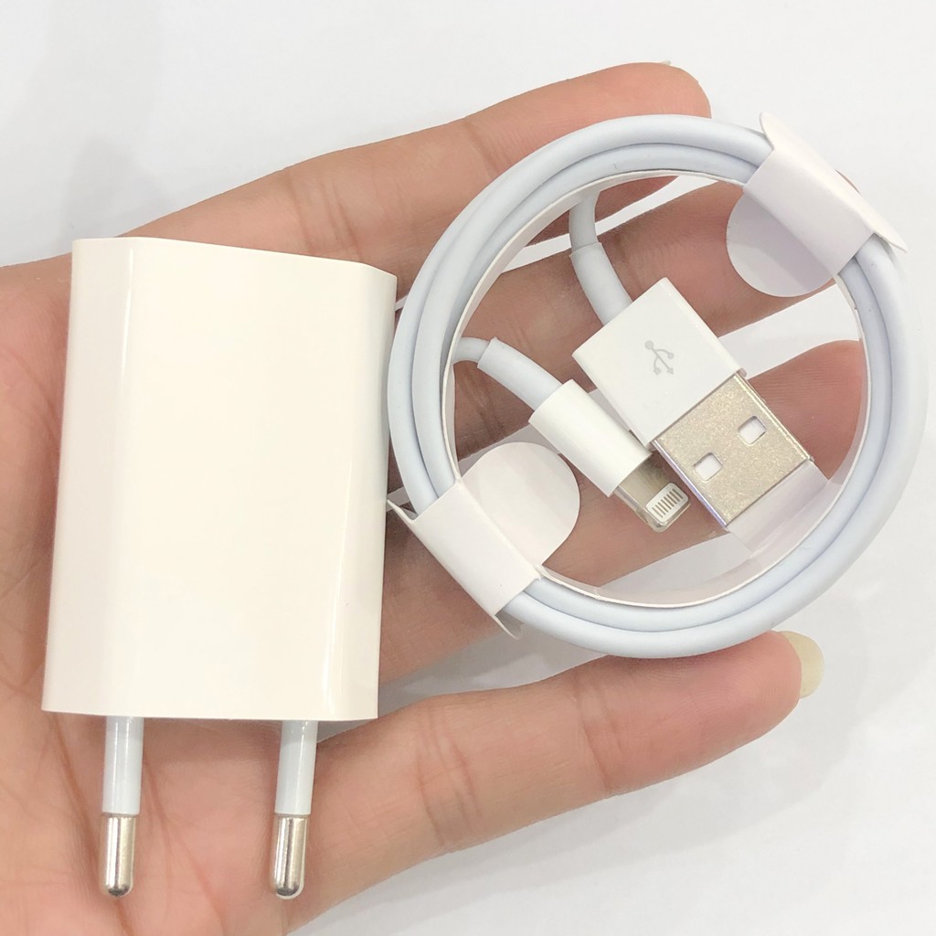 Bộ củ dây cáp sạc nhanh cho iphone Ipad Ipod không kén máy, cóc sạt dài 18A không báo lỗi không loạn cảm ứng dây dài 1m | BigBuy360 - bigbuy360.vn