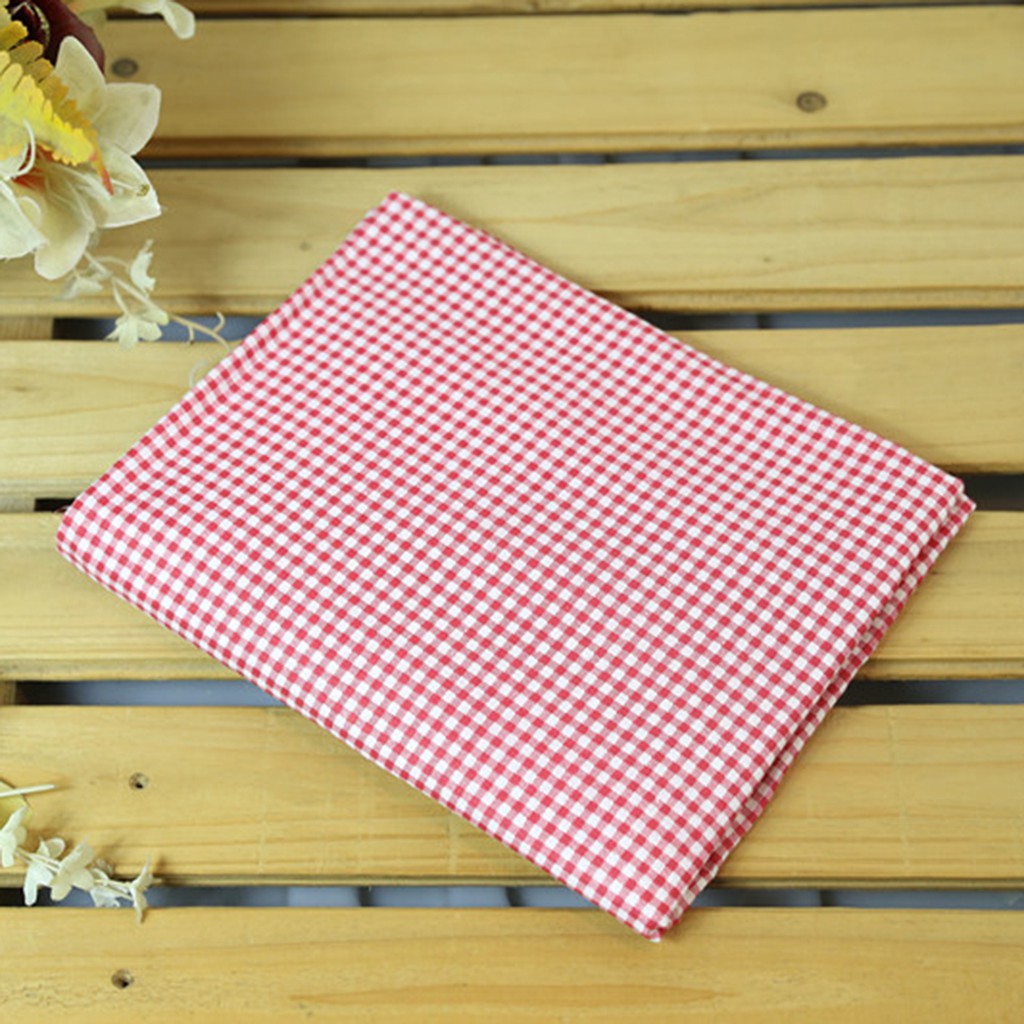 Bộ 7 Tấm Vải 25 * 25cm 100% Cotton Nhiều Màu