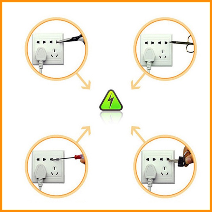 Nút Che Ổ Điện Bịt Ổ Điện An Toàn Cho Bé Thông Minh Thiết Kế Gọn Gàng Đẹp Tiện Dụng BabyRice 040
