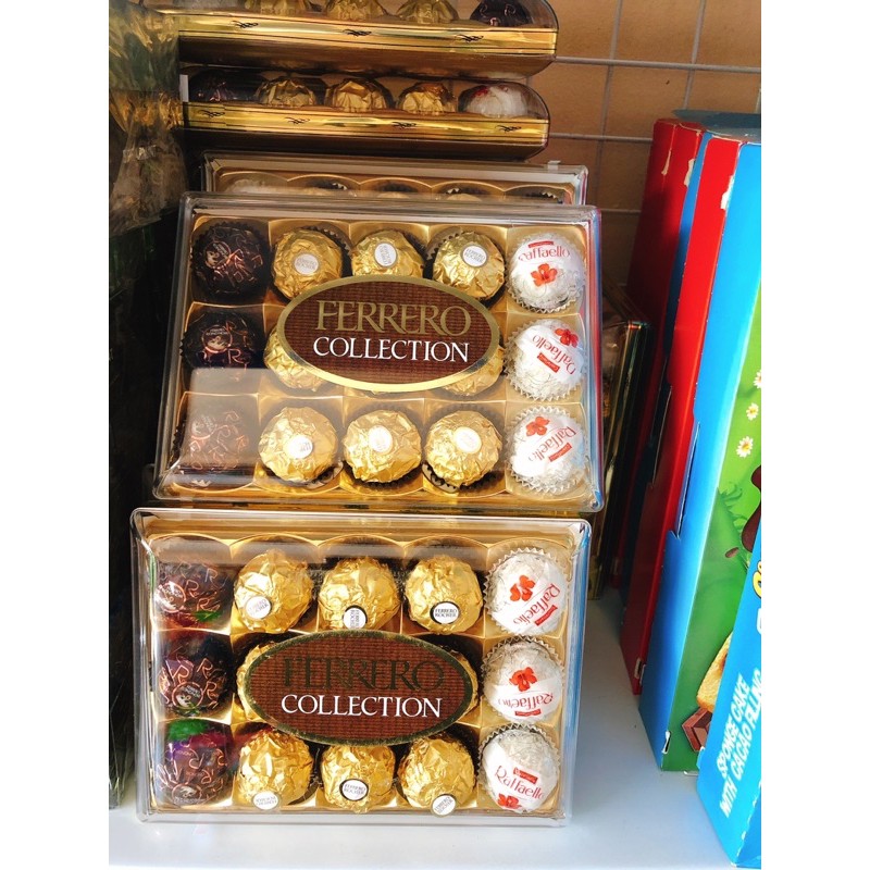 SOCOLA FERRERO ROCHER 15 VIÊN 3 VỊ SẮC MÀU