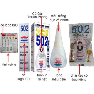 Keo Dán Sắt 502 Thuận Phong Chính Hãng