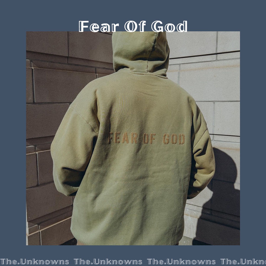 ⚡️[BEST QUALITY]⚡️Áo Fear of God FOG Seventh Collection Beige Fleece FG Hoodie,áo hoodie FOG 7th