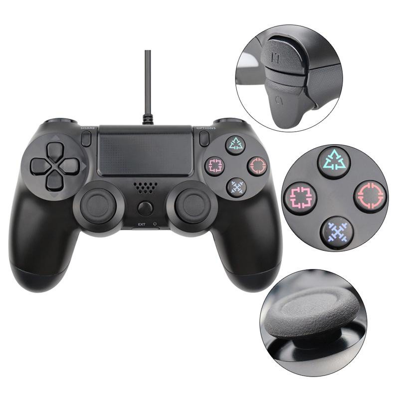 Tay CầM ĐiềU KhiểN Chơi Game + ĐầU NhậN USB Cho Ps4 4 / Playstation Dualshock / Ps3